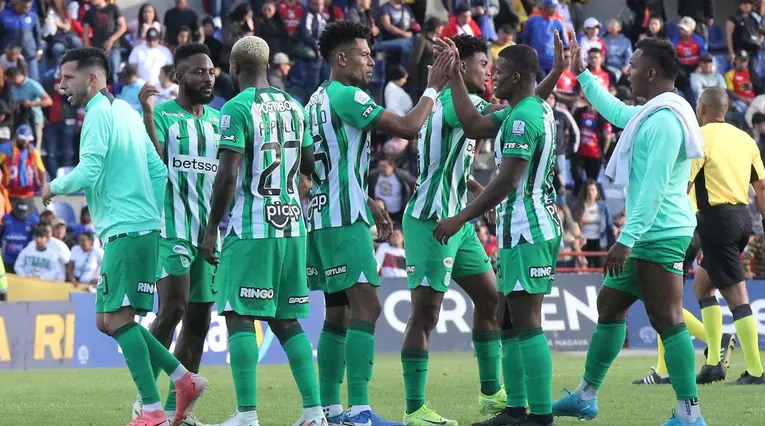 Jugadores de Atlético Nacional