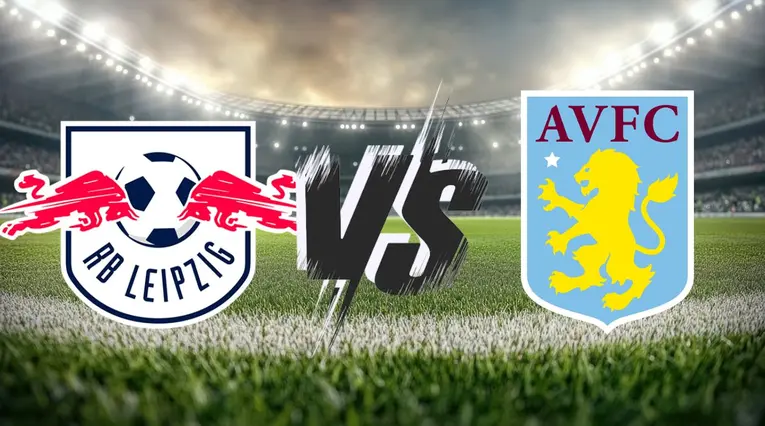 Escudos Leipzig vs Aston Villa