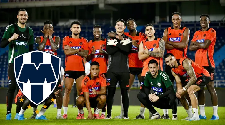 Monterrey se prepara para la llegada de tres jugadores de la Selección Colombia