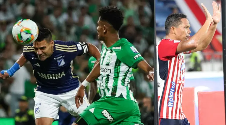 Nacional, Millonarios y Junior