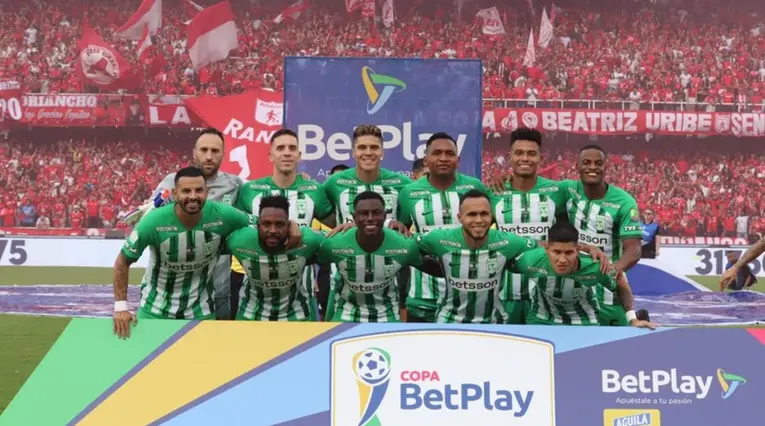 Atlético Nacional en duelo por Copa BetPlay
