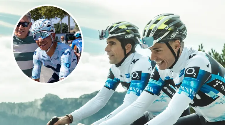 Nairo Quintana, Enric Mas y Movistar Team
