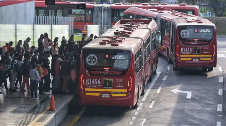 Pasaje de TransMilenio a menos de $2.500