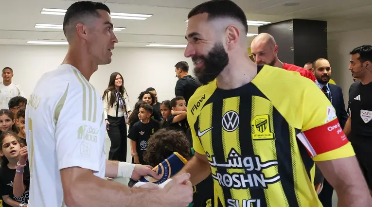 Benzema venció a Cristiano Ronaldo 