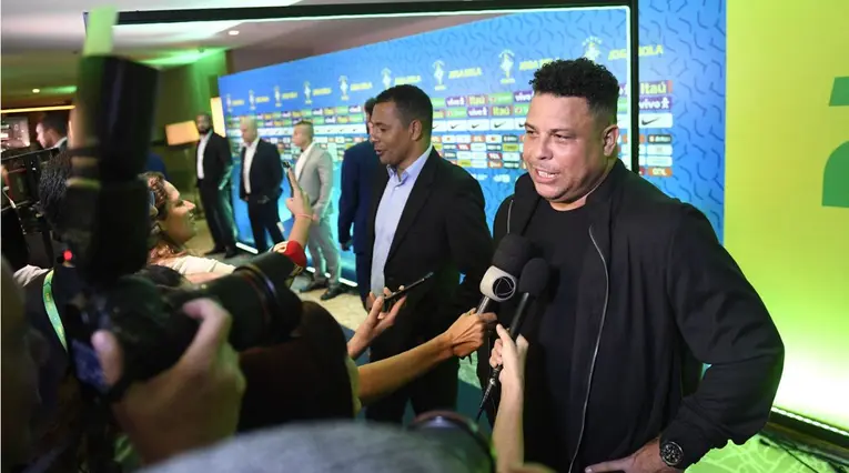 Ronaldo Nazário le apunta a la presidencia de la CBF