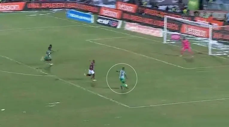 Video del gol de Andrés Felipe Román en Nacional vs Tolima