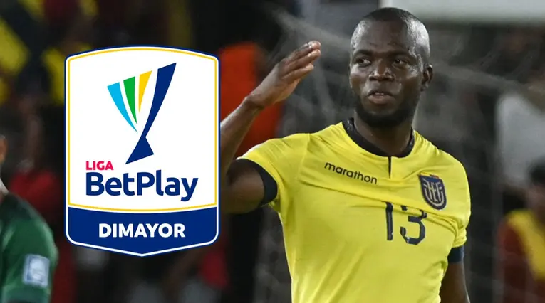 Enner Valencia y la Liga Betplay