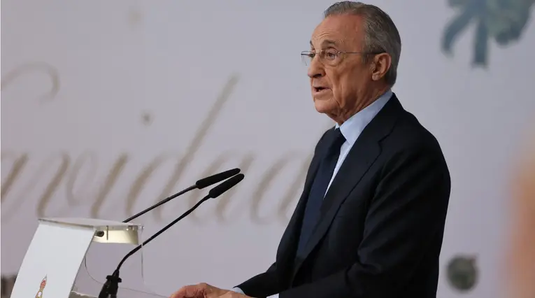 Florentino Pérez, presidente del Real Madrid