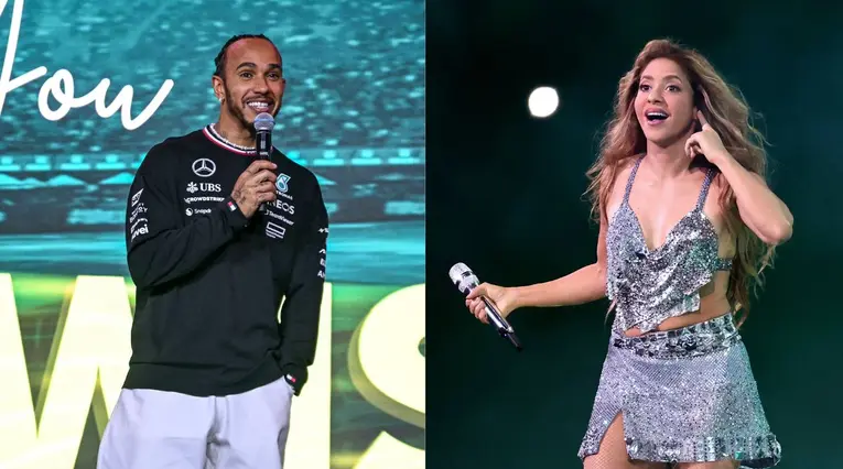 Lewis Hamilton olvida a Shakira: estaría con otra famosa colombiana
