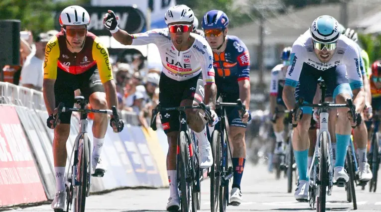 Jhonatan Narváez ganó la etapa 5 del Tour Down Under 2025: nuevo líder