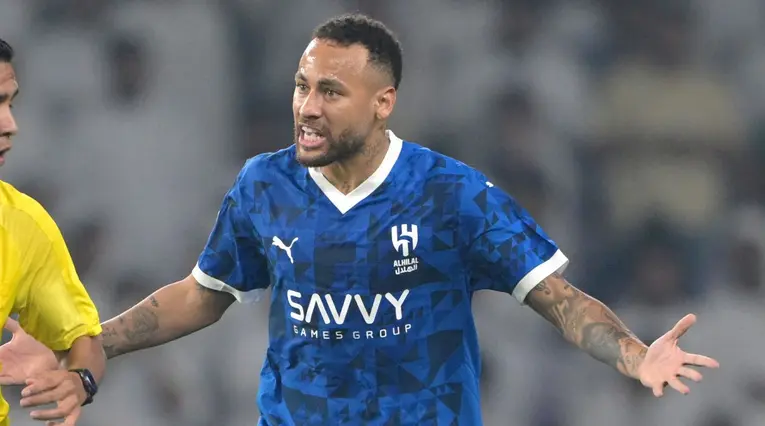 Neymar con Al Hilal