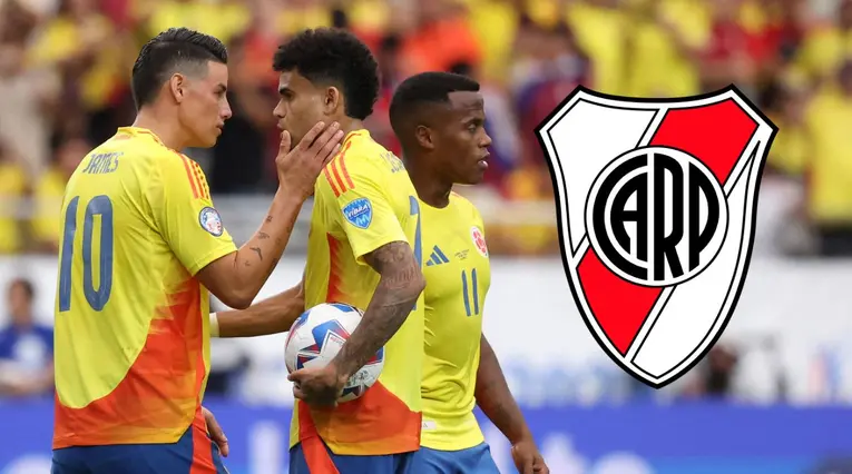 Selección Colombia y River Plate