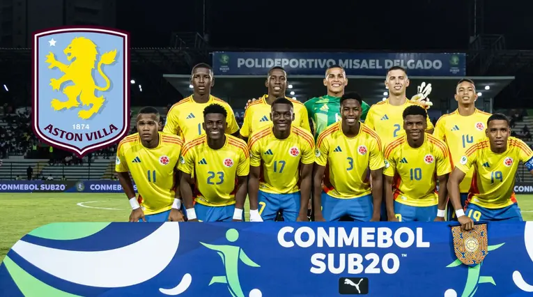 Aston Villa fichó nueva joya de la Selección Colombia Sub 20
