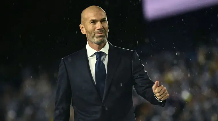 Zinedine Zidane, técnico francés