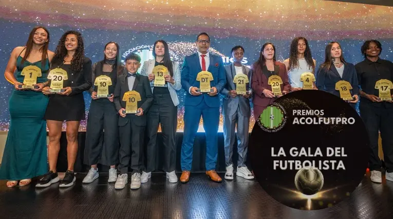 ACOLFUTPRO nombró 11 ideal y jugadora del año de la Liga BetPlay Femenina 