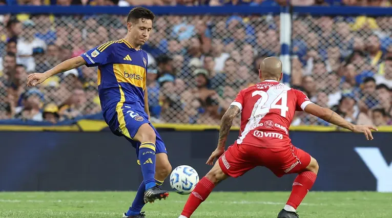Ander Herrera debutó en Boca Juniors
