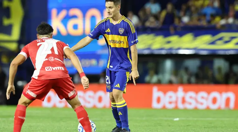 Ander Herrera debutó en Boca Juniors