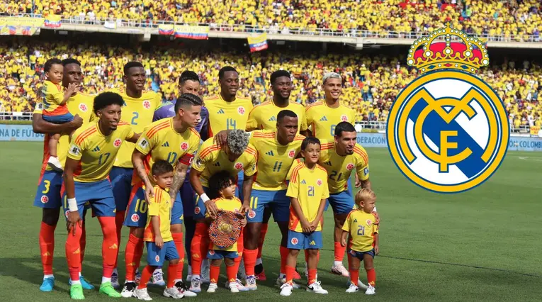 Selección Colombia y Real Madrid