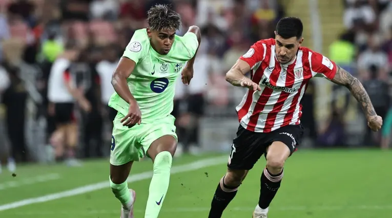Athletic Bilbao y Barcelona en duelo por la Supercopa de España 2025