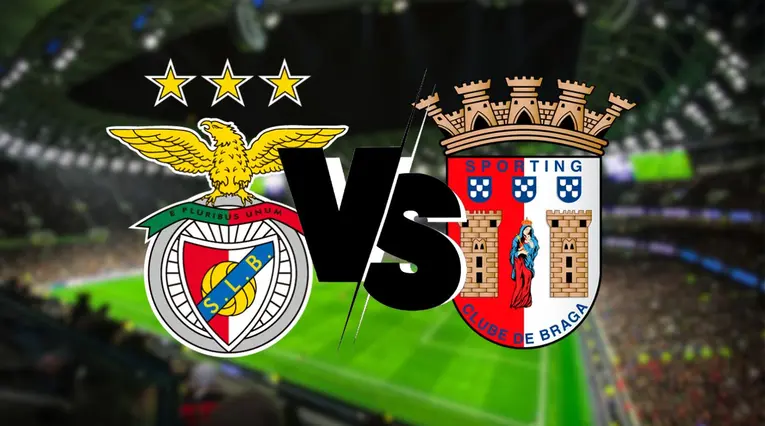 Benfica y Sporting Braga se enfrentan por un cupo a la final de la Liga de Portugal 