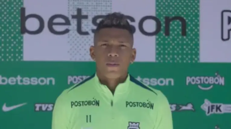 Primeras declaraciones de Billy Arce en Atlético Nacional 