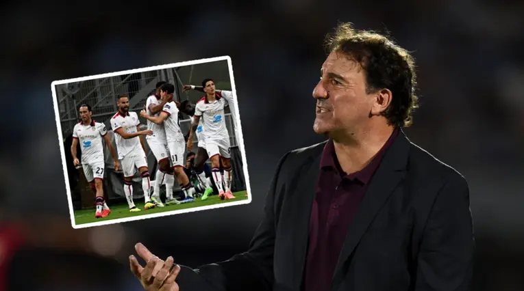 Cagliari y Néstor Lorenzo, técnico de la Selección Colombia