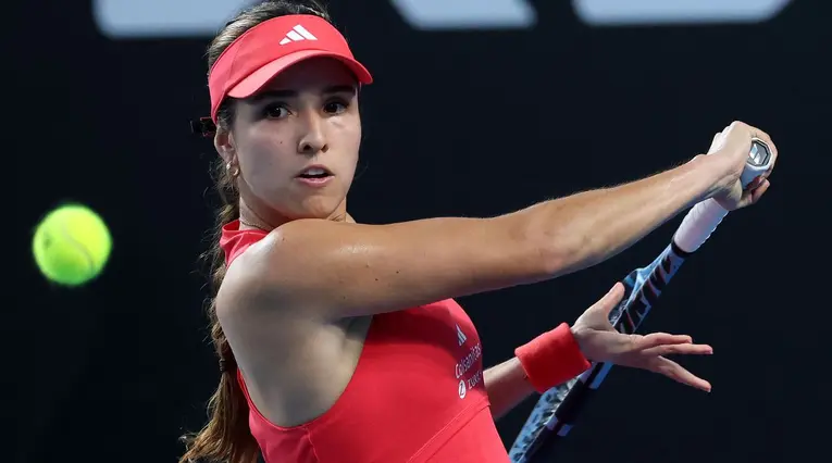 Camila Osorio está en octavos de final del Singapore Tennis Open