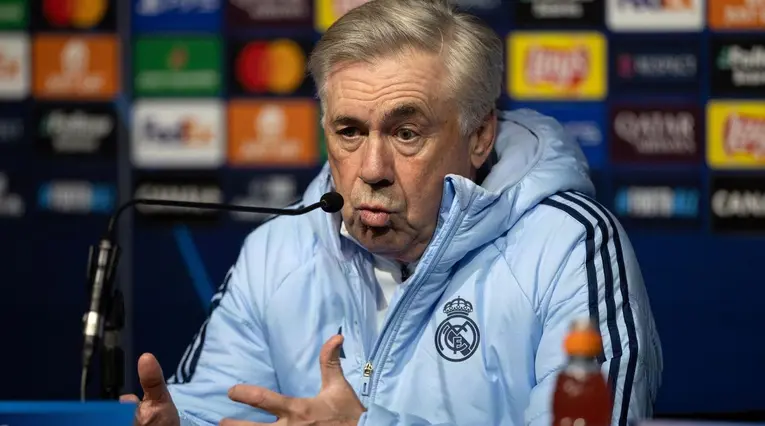 Carlo Ancelotti no quiere jugar contra Manchester City en la Champions League