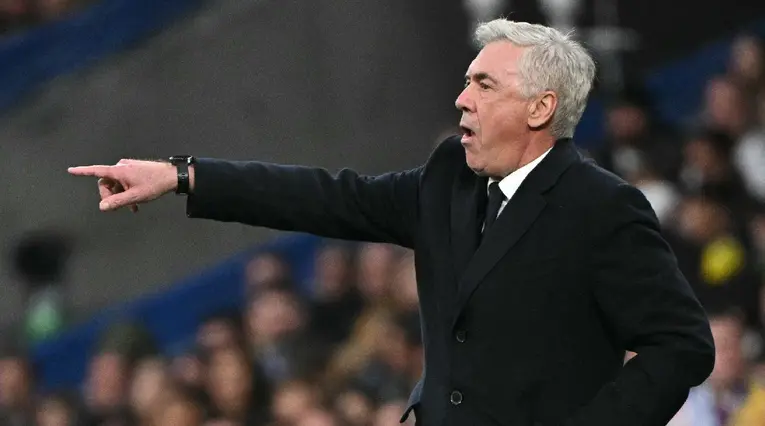 Carlo Ancelotti, técnico de Real Madrid