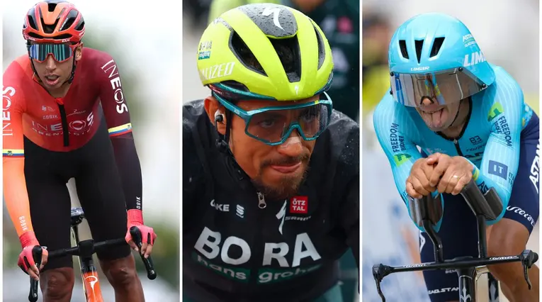 Ciclistas colombianos en el World Tour en el 2025