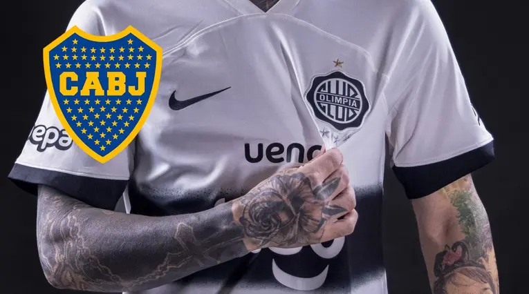 Olimpia fichó campeón de Boca Juniors para la Copa Libertadores