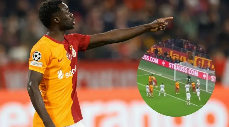 Davinson Sanchez anota un nuevo gol con Galatasaray en la Europa League 