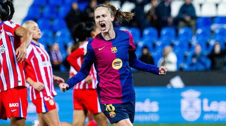 FC Barcelona Femenino venció al Atlético de Madrid
