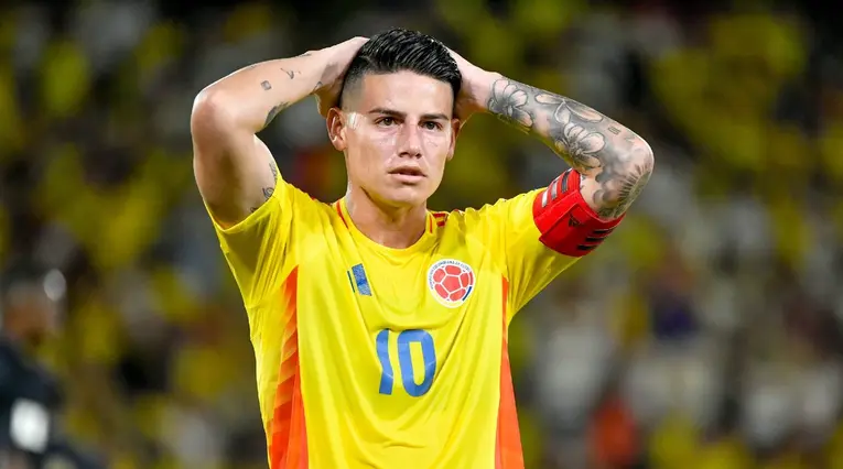 James Rodríguez, futbolista colombiano