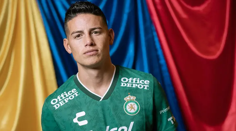 James Rodríguez, futbolista colombiano