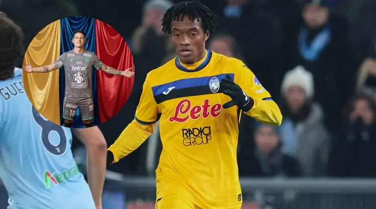 Juan Guillermo Cuadrado jugaría en el club que le pida James Rodríguez