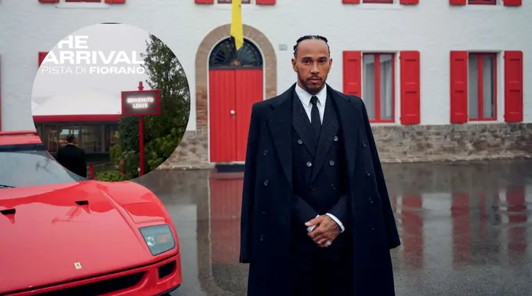Primer día de Lewis Hamilton como piloto de Ferrari