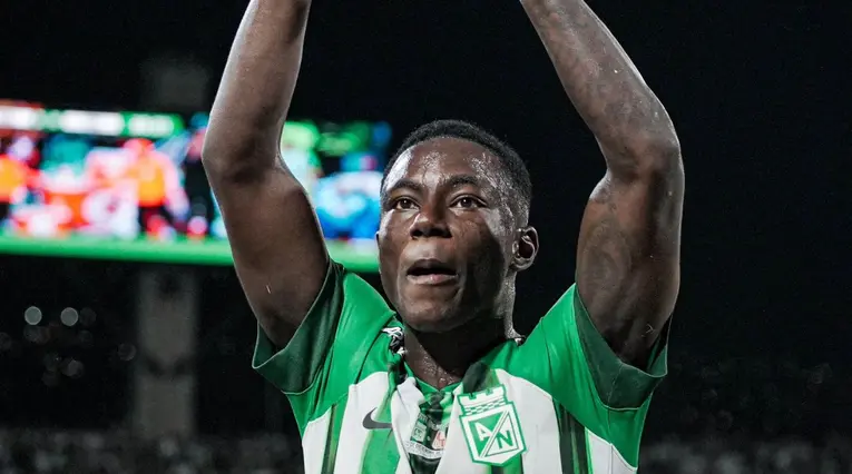 Marino Hinestroza con Atlético Nacional