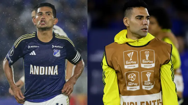 David Mackalister Silva y Radamel Falcao García