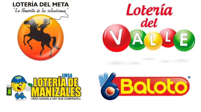 Resultados de las loterías del Meta, Manizales y Valle