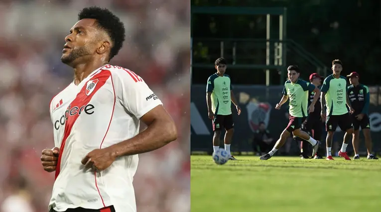 River Plate vs selección de México