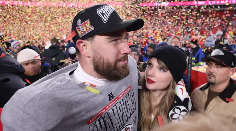 Travis Kelce y Taylor Swift, pareja de celebridades