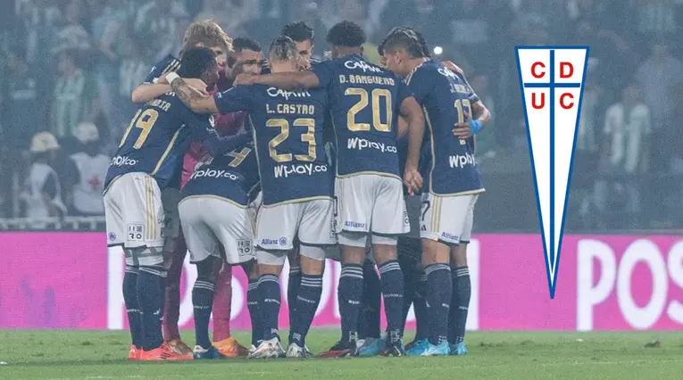Jugadores de Millonarios y Universidad Católica