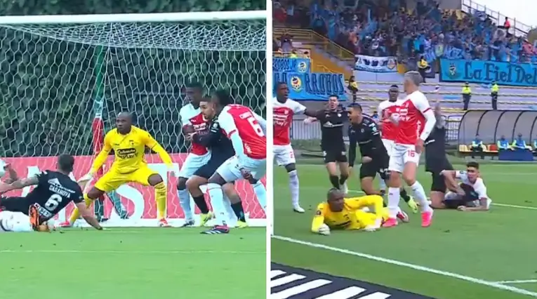 Error de Andrés Mosquera Marmolejo en Copa Libertadores