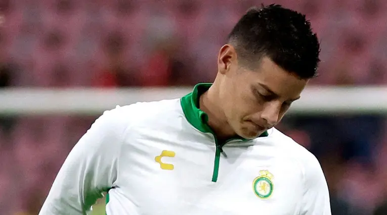 James Rodríguez, futbolista colombiano