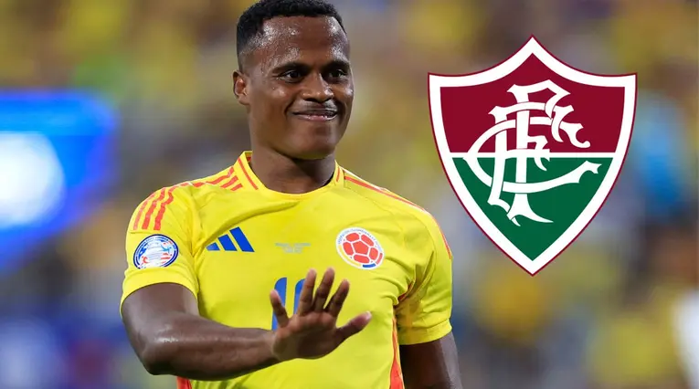 Jhon Arias priorizó la Selección Colombia en renovación con Fluminense