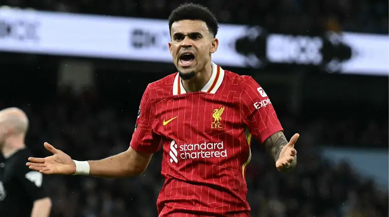Luis Díaz con Liverpool en la Premier League