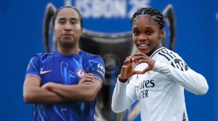 Mayra Ramírez y Linda Caicedo; Champions League
