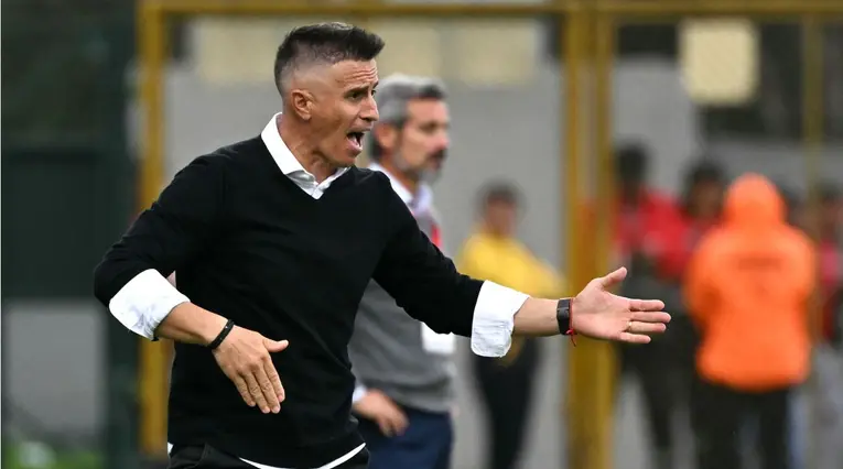 Pablo Peirano con Santa Fe