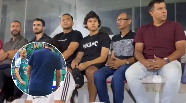 Teo y Farías inician su 'guerra' en Junior: vídeo del incomodo momento